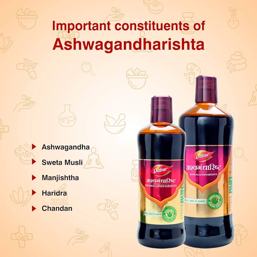 Dabur Ashwagandharishta 2 Dabur Ashwagandharishta - Image 2